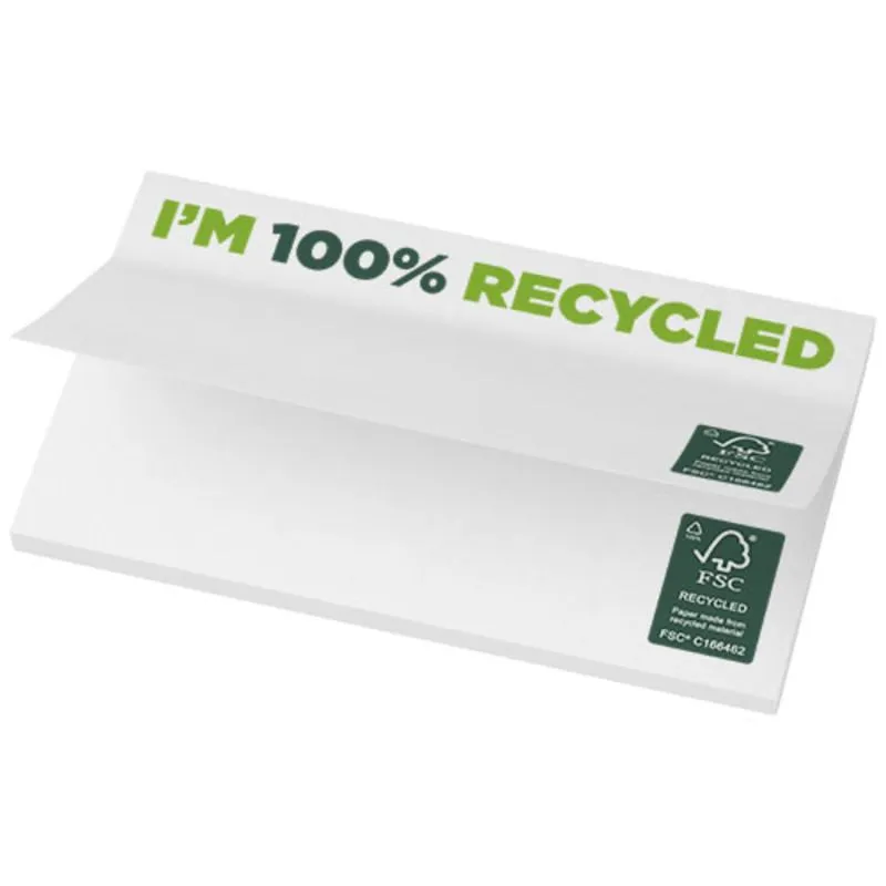 NOTAS ADHESIVAS DE PAPEL RECICLADO STICKYMATE®  12 X75 MM